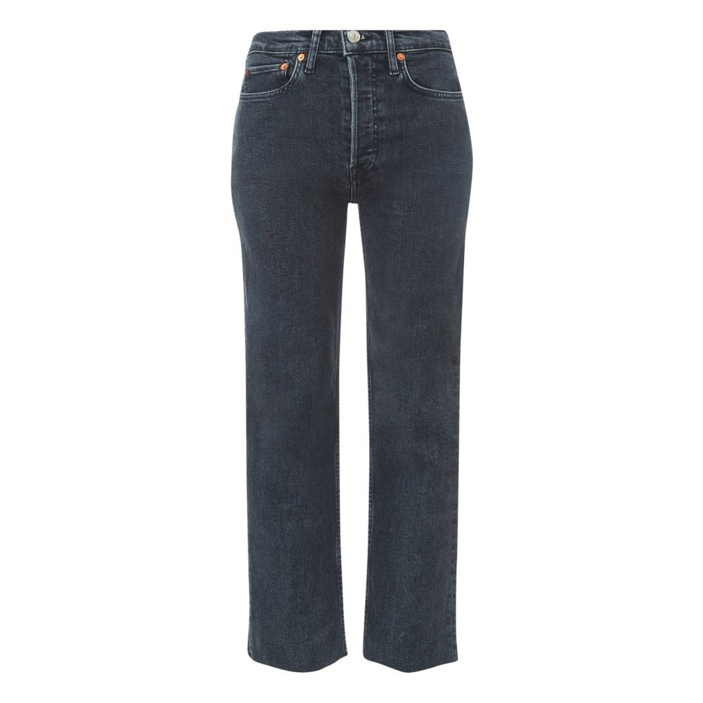 RE/DONE Black High Waisted Jeans